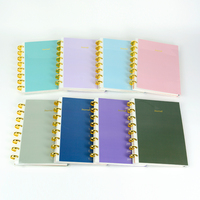 Carnet de planification de fitness personnalisé avec reliure à disques et couverture en PP pour mes objectifs d'entraînement