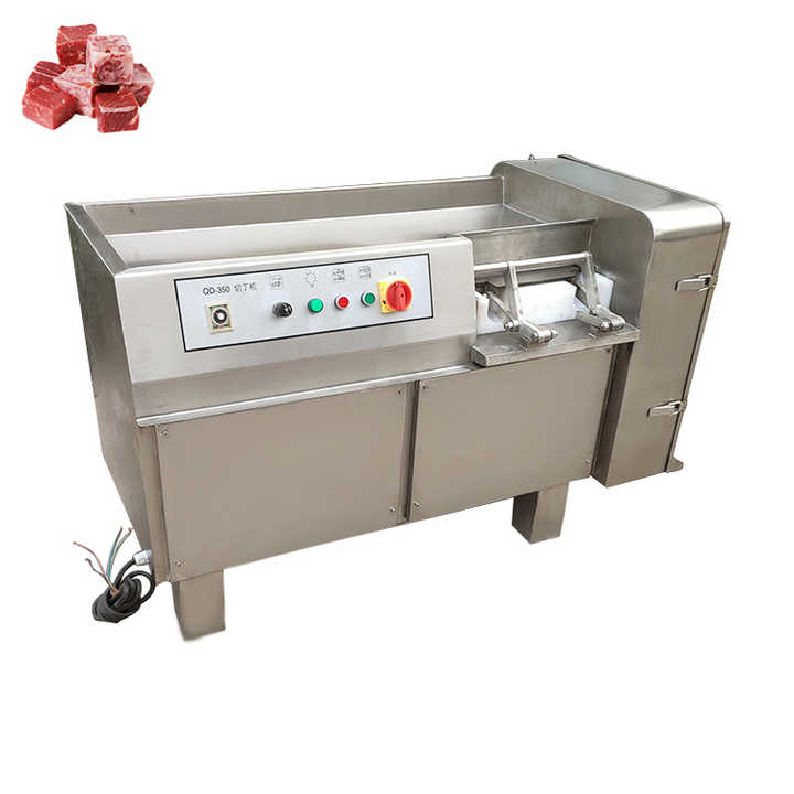 Centrifugal Dicing Machine Frozen Electric Meat Cube Cutter Fish Dicer ...