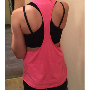 Nuova Canotta Sportiva da Donna in Misto Poliestere Cotone 2026, Canotta a T Sexy da Ragazza per Fitness e Yoga - Product Image 2