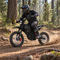 Moto tout-terrain électrique CEMOTO D02 3000W avec moteur à engrenages, 48V, moto électrique tout-terrain, moto électrique