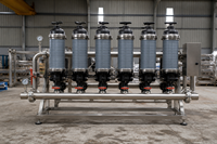Équipement professionnel de traitement de l'eau par osmose inverse industrielle multi-processus avec garantie d'un an, capacité de 5000 L/H