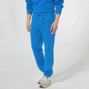 กางเกงวอร์มผ้าวูลฟลีซทรงสลิมฟิต ซักแบบสโนว์วอช เอวยางยืด สไตล์ไฮสตรีท รับทำโลโก้ตามสั่ง บริการ OEM สำหรับผู้ชาย - Product Image 3