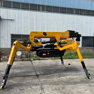 رافعة عنكبوتية دوارة عالية الجودة من مصنع سيبايت، وظيفة محرك هيدروليكي متقدمة، سعة 3 أطنان، أقصى ارتفاع رفع 10 أمتار - Product Image 3