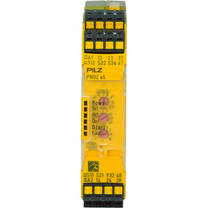 Pilz PNOZ รีเลย์ความปลอดภัย24Vac 3N DC/1N O/C ราง DIN ติดสกรูรุ่น777301 - Product Image 1