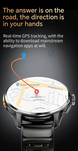 Reloj Inteligente H100 Modelo 2026, Relojes Android <span class=keywords><strong>con</strong></span> Pantalla AMOLED de 1.8 Pulgadas, Smartwatch <span class=keywords><strong>con</strong></span> 190 °   GPS Rotatorio <span class=keywords><strong>con</strong></span> Ranura para Tarjeta SIM y WIFI - Product Image 6