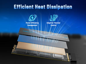 SSD NVME PCIE5.0 14000MB/S M.<span class=keywords><strong>2</strong></span> Hard Drive 4TB 2TB 1TB SSD Gen5 3D Nand Flash untuk Gaming Desktop Laptop Open AI - Product Image 4