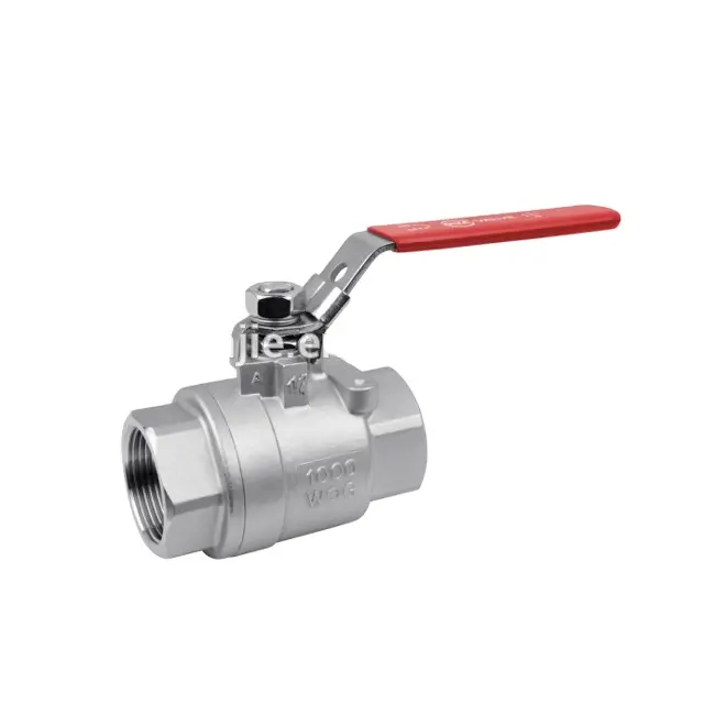 Stainless Steel 304 2PC Floating Ball Valve Threaded Ends 1000WOG、316 1000 psi Two Piece Full Bore Ball Valve