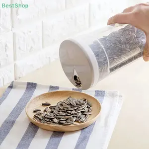 Noodles Sealed Can <b>Kitchen</b> Accessories Food Grade Plastic <b>Kitchen</b> <b>Storage</b> & Organization Quantitative Divided Can <b>Storage</b> Box - Product Image 3