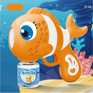 Máquina de Burbujas Eléctrica con Forma de Pez, Juguete de Burbujas de Plástico para Actividades al Aire Libre en Verano, Venta al Por Mayor - Product Image 5
