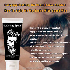 Cire coiffante et conditionnante pour barbe 100 ml – Crème douce et nourrissante pour modeler la barbe - Product Image 4