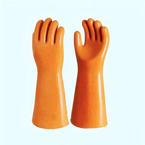 <span class=keywords><strong>Guantes</strong></span> de Protección para Electricistas de Alto Voltaje de 36 kV, Clase 4, <span class=keywords><strong>Guantes</strong></span> de Seguridad Dieléctricos Hechos de Goma Aislante y Segura - Product Image 1
