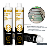 Scellant de soudure haute température Sepna 600ML blanc en PVC/Acrylate pour carrosserie automobile et plaques d'électrophorèse