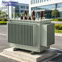 SinoShine Elektrik Ekipmanları Güç Trafosu Transformatörler 35kV/0.4kV Üç Fazlı Yağlı Tip Bakır Bobinli