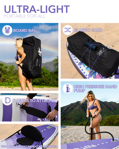 New Design Paddle Board High-Stability 11'*34"*6" Ocean Surfing <b>Inflatable</b> Stand up SUP With Accessories DM23 Long-lasting Quali - Product Image 6