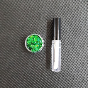 Fard à paupières à paillettes, 10g, gel cosmétique, pour visage et corps, sans logo - Product Image 1