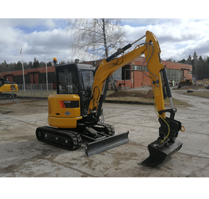 Excavadora de cadenas de 3.5 toneladas más vendida, modelo 9035E, miniexcavadora con motor de gran potencia y repuestos. - Product Image 1