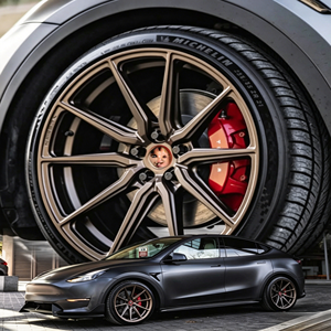 Jantes monobloc forgées légères de 18 à 19 pouces 5x114.<span class=keywords><strong>3</strong></span> pour <span class=keywords><strong>Tesla</strong></span> <span class=keywords><strong>Model</strong></span> <span class=keywords><strong>3</strong></span> Long Range, jantes aérodynamiques, finition personnalisée - Product Image 1