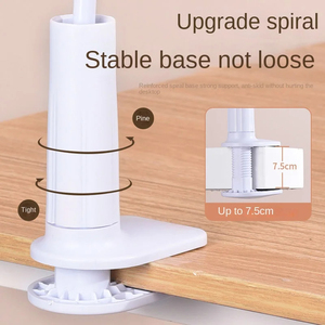 Support universel pour téléphone portable intelligent, réglable et rotatif, pour chevet et bureau, idéal pour les diffusions en direct et les selfies - Product Image 5