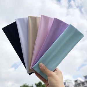 Spor elastik kafa bandı genişletmek 7cm saç bandı spor Yoga egzersiz bandı sıkı koşu kafa bandı moda şapkalar saç aksesuarı - Product Image 3