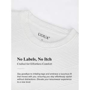 ชุดวอร์มผู้ชายแบบ 2 ชิ้น เสื้อแขนยาว กางเกงจ็อกกิ้ง ผ้าโพลีเอสเตอร์ผสมคอตตอน ระบายอากาศได้ดี น้ำหนักปานกลาง - Product Image 4