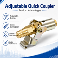 Adaptateur de raccord rapide pour réfrigérant, outil de service CVC, fournisseur OEM de climatiseurs