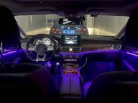 Para Mercedes Benz CLS W218 2012-2017, actualización de luz ambiental, tira de iluminación LED para interior de coche, accesorios de tweeter con diseño de reloj de arena