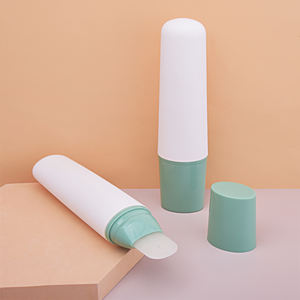 Embalagem de Tubo Cilíndrico Personalizado Vazio para Creme para os Olhos com Escova de Gel de Sílica Macia - Product Image 2