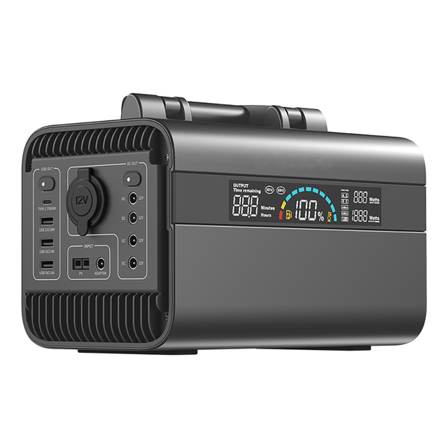 Wholesale Super Green Energy 500wh Portable Solar Generator USB Power Station with External Battery Car Source