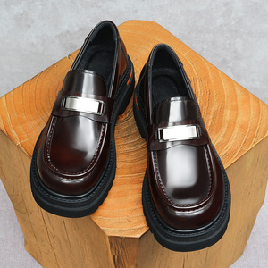 Chaussures Oxford de luxe personnalisées pour hommes, style anglais, à bout pointu, à lacets, en cuir, faites à la main - Product Image 5