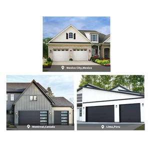 <span class=keywords><strong>Porte</strong></span> <span class=keywords><strong>de</strong></span> <span class=keywords><strong>garage</strong></span> sectionnelle coupe-vent en acier galvanisé, ouverture latérale électrique, tailles personnalisées pour entrepôt, gain <span class=keywords><strong>de</strong></span> place - Product Image 5