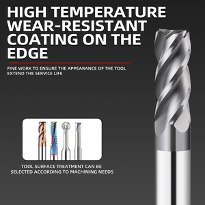 مطحنة نهاية الناي من <span class=keywords><strong>HUHAO</strong></span> 10 ، قاطع طحن 5A ، خشب 4 6 8 10 10 ، قطع راوتر حلزوني ، أدوات قطع النجارة البلاستيكية - Product Image 5