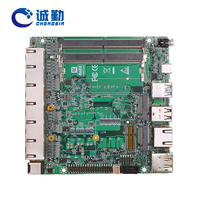 Carte mère embarquée 120x120mm Intel 12e/13e génération, 2x DDR4/5 SO-DIMM, 6x LAN, triple affichage