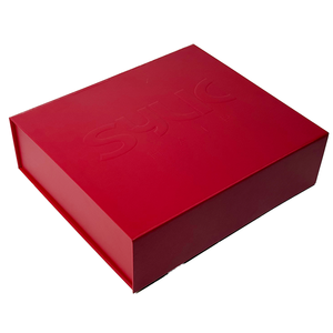 Custom Printed Corrugated Paper Gift <b>Box</b> 8mm Thick Varnished Folding <b>Box</b> Packaging for Gift Cosmetic Jewelry - Product Image 1