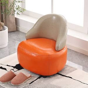 Sofá infantil de cuero PU, asiento individual, diseño moderno y cómodo para niños, silla de lectura, taburete bajo, 3 años en adelante - Product Image 3