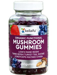 <span class=keywords><strong>Gomitas</strong></span> de Champiñones para Dormir Tranquilo y Concentrarse, <span class=keywords><strong>Gomitas</strong></span> de Melena de León <span class=keywords><strong>con</strong></span> Ashwagandha, Golosinas Veganas de Superalimentos - Product Image 1