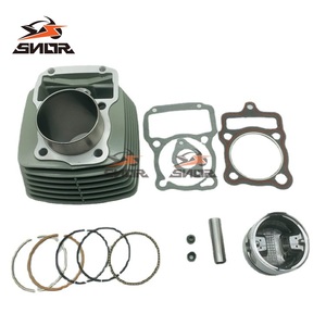 Kit de Cilindro <span class=keywords><strong>SNOR</strong></span> para Motocicleta Honda CG125, Junta de Culata, Anillo de Pistón, Diámetro de 65.5mm, Cilindro de 13 Pines - Product Image 4