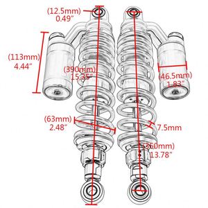 Accessoires universels de moto 330mm 350mm pour Yamaha Scooter ATV Quad D15 - Product Image 5