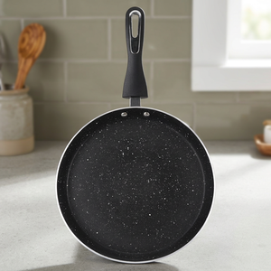 Black Non Stick <b>Pan</b> Frying <b>Pan</b> Granite Coating Round Skillet for Gas and Induction Cooker - Product Image 4