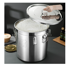 ถังเก็บอาหารแห้ง DFC98 สำหรับขนส่งของเหลว  แบบมีฝาปิดสนิท ทำจากสแตนเลส 304 - Product Image 3