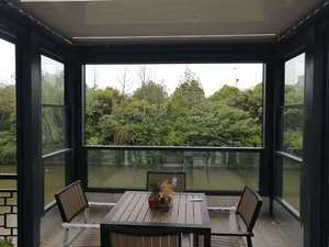 Toldo de techo impermeable con revestimiento PVDF, pérgolas motorizadas de aluminio para muebles de jardín al aire libre, fabricantes - Product Image 4