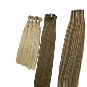 Dragonlash Factory 100% Remy Human Hair Metal Nano Link Hair <b>Extensions</b> 100% Remy Human Hair Pre Bonded <b>Micro</b> Bead - Product Image 1