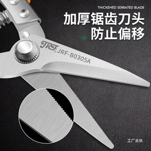 JRF Steel Sheet Cutters High Carbon Steel Industrial Shears For Stainless Steel Cutting - Product Image 4