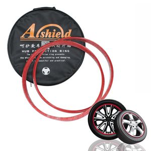 Anillo de Protección para Cubo de Rueda Modificado de 18 Pulgadas, 4 Tapacubos Anticolisión para Civic, Acabado Cromado, Fácil Instalación, ABS - Product Image 6