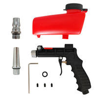 Kit de pistolet de sablage portatif à alimentation par gravité pour le décapage de peinture et le polissage des surfaces