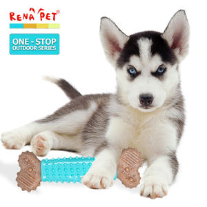 Yıkılmaz interaktif köpek oyuncak dayanıklı TPR kauçuk plastik yenilik karikatür stilleri kemik şekillendirme ses oyuncak çiğnemek oyuncak - Product Image 1