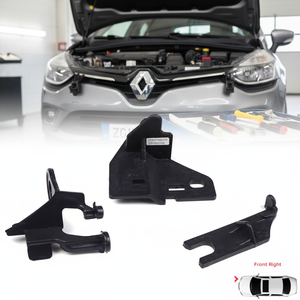 Pestañas de reparación de faros (3 piezas) Lado derecho para compatible con Renault Clio-4 OEM 260106624R - Product Image 3