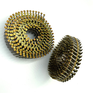 E.G Clavos de bobina galvanizada pintada <span class=keywords><strong>Clavas</strong></span> Bobina de palé Clavos para techos 2.1X45mm 1 1/4 "Clavos para techos de palé - Product Image 5