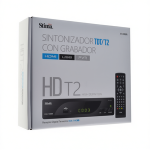 ตัวรับสัญญาณดิจิทัล1080P stima Pro HD T2 HD พร้อมเครื่องบันทึก PVR สำหรับ USB - Product Image 2