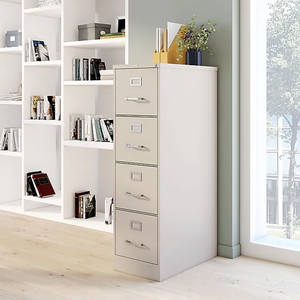 Archivador blanco de 4 cajones de color personalizado, almacenamiento seguro de oficina para negocios de biblioteca escolar - Product Image 3