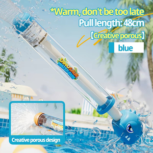 Nuovi Giocattoli Estivi a Forma di Dinosauro, Giochi da Esterno, <span class=keywords><strong>Pistole</strong></span> ad Acqua Trasparenti in Plastica con Effetto Fuochi d'Artificio per Bambini - Product Image 4